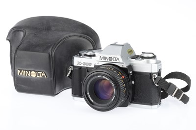 Lot 133 - A Minolta X-300 35mm SLR Camera