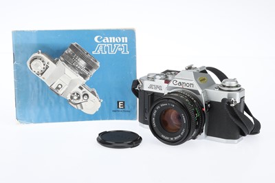 Lot 168 - A Canon AV-1 35mm SLR Camera