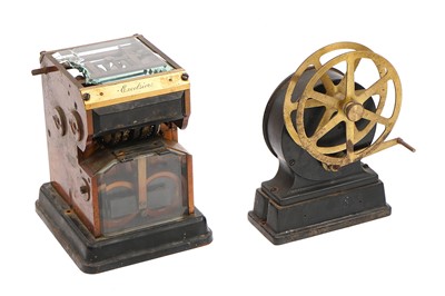 Lot 73 - An Unusual Telegraph & Reel Holder