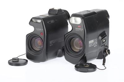 Lot 167 - Two Yashica Samurai Half Frame 35mm Cameras