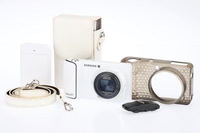 Lot 308 - A White Jelly Bean Samsung Galaxy Android Digital Camera