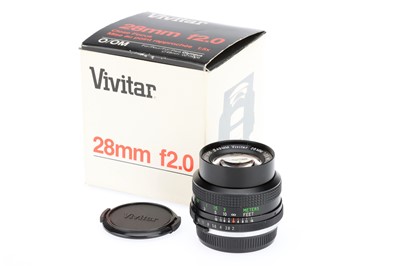 Lot 343 - A Vivitar 28mm f/2.0 Camera Lens
