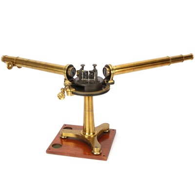 Lot 117 - Large Double Prism Spectroscope