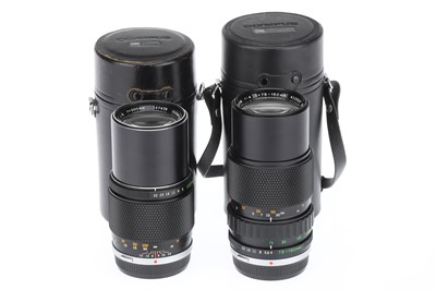 Lot 175 - Two Olympus Camera Lenses