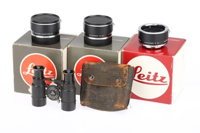 Lot 21 - Leica R Lens Accessories