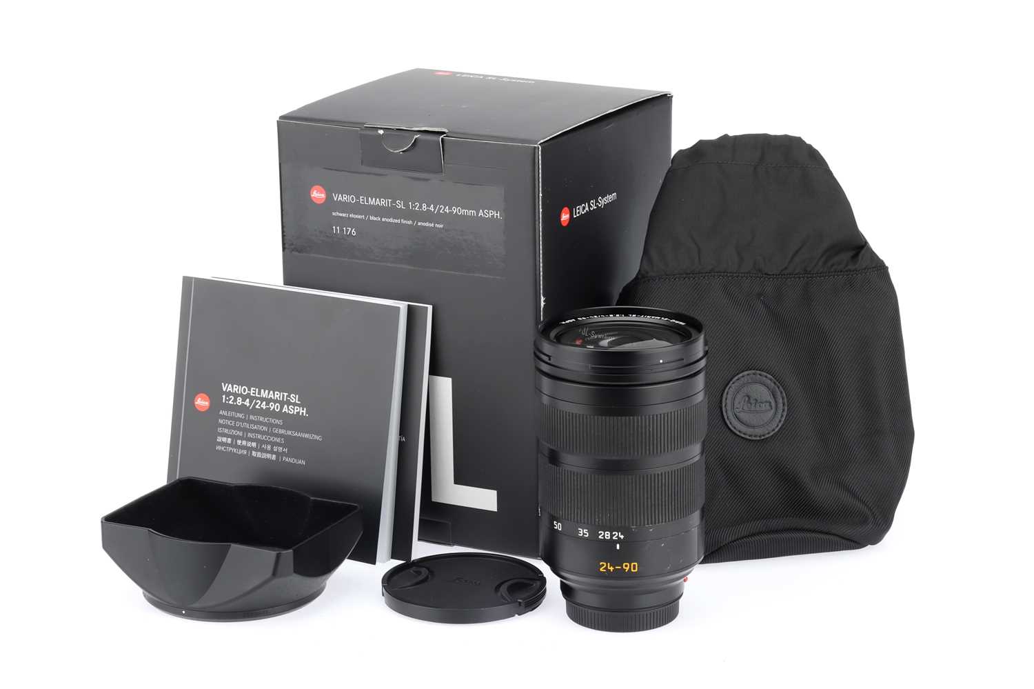 Lot 44 - A Leitz Vario-Elmarit-SL ASPH. f/2.8-4 24-90mm Lens