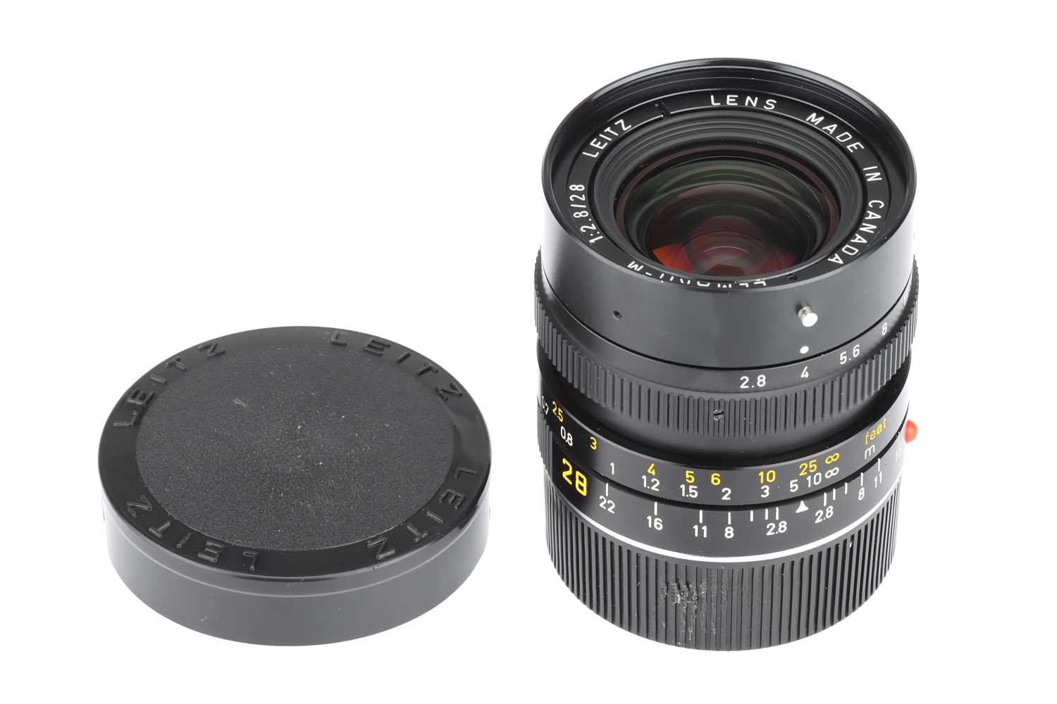 Lot 20 - A Leitz 1913-1983 Anniversary Elmarit-M f/2.8 28mm Lens