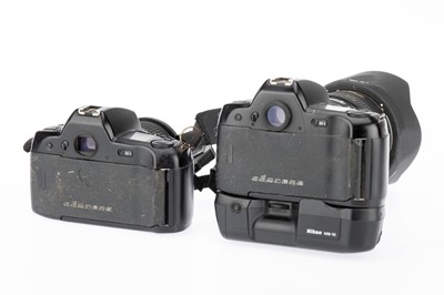 Lot 77 - Two Nikon F90X 35mm SLR Cameras