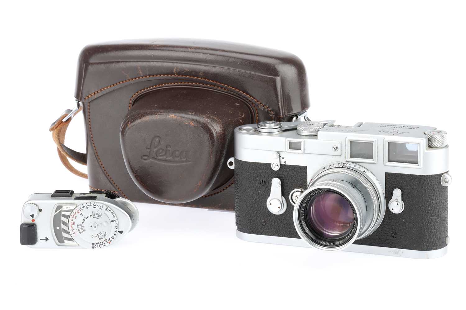 Lot 1 - A Leitz Wetzlar Leica M3 35mm Rangefinder Camera