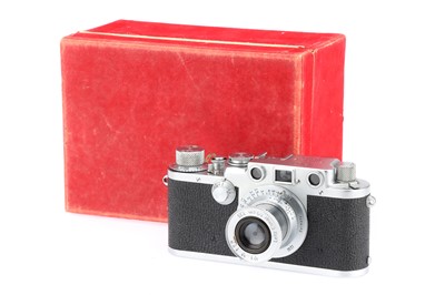 Lot 25 - A Leica IIIf Rangefinder Camera