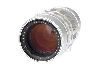 Lot 18 - A Leitz Summicron f/2 90mm Lens