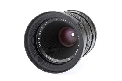 Lot 38 - A Leitz Macro-Elmarit-R f/2.8 60mm Lens
