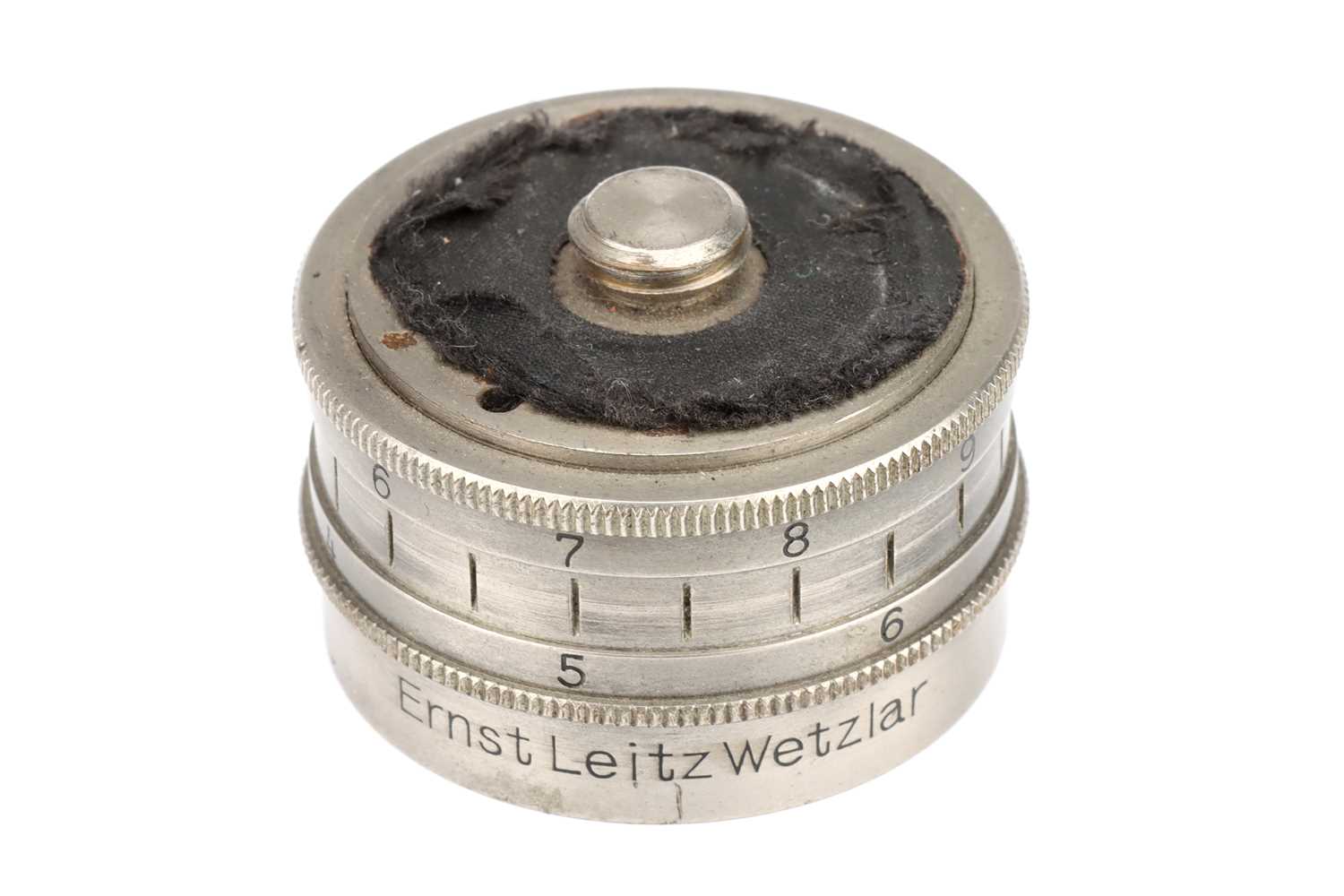 Lot 20 - A Nickel Leitz Farux Panoramic Tripod Head