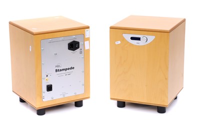 Lot 382 - A Pair of Rel Stampede Sub Woofer Speakers