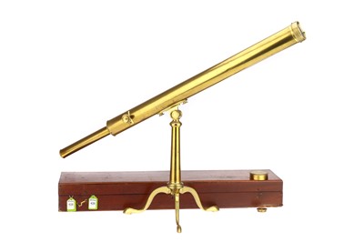 Lot 339 - A Fine 2in Library Telescope By Ross & Co