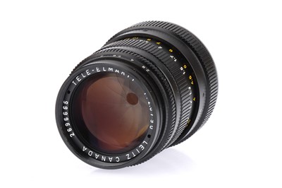 Lot 9 - A Leitz Canada Tele-Elmarit f/2.8 90mm Lens