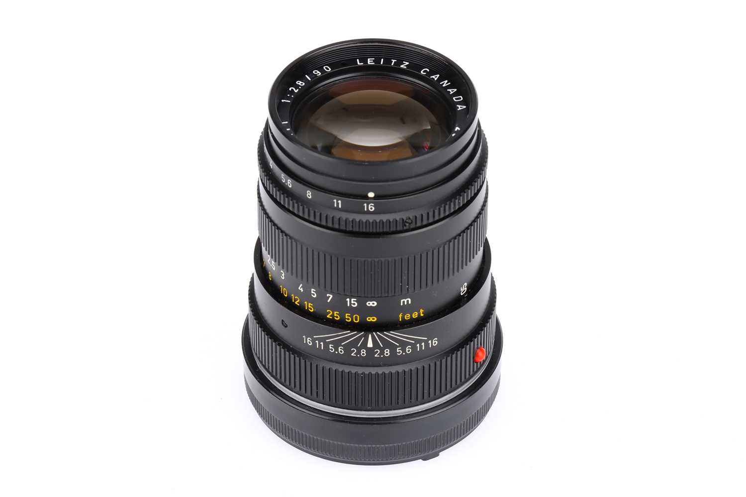 Lot 9 - A Leitz Canada Tele-Elmarit f/2.8 90mm Lens