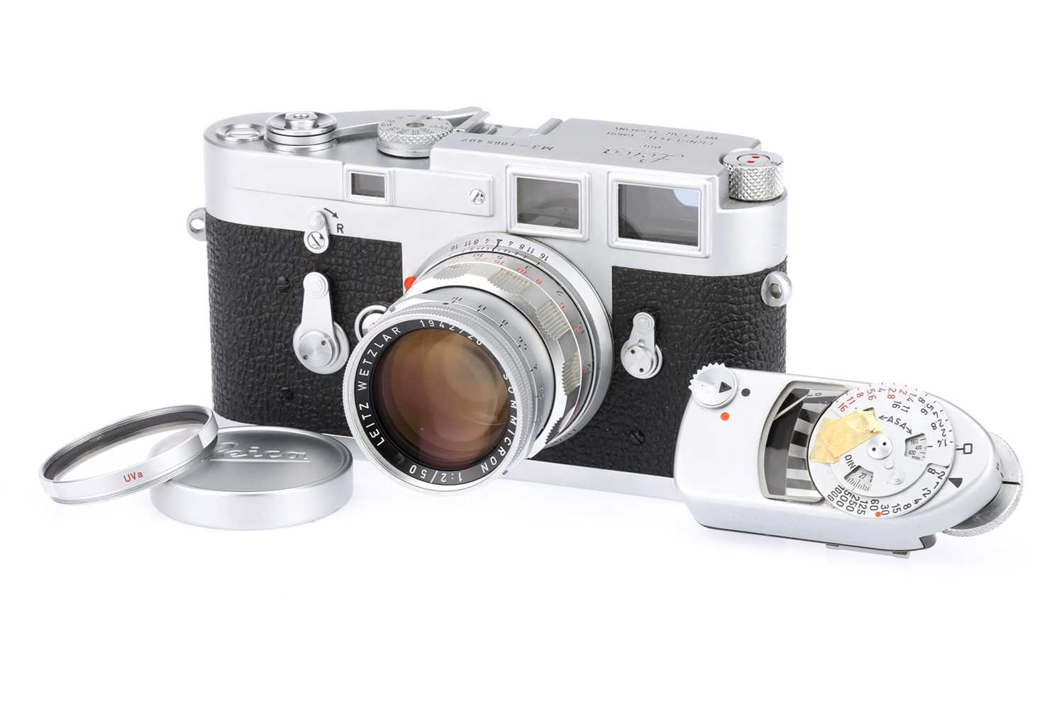Lot 4 - A Leitz Wetzlar Leica M3 Rangefinder Camera