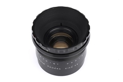 Lot 225 - A Lens Engraved 'Som Berthiot Paris Flor' f/2 78mm Camera Lens