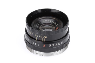 Lot 247 - A Boyer Paris Saphir f/3.5 50mm Lens