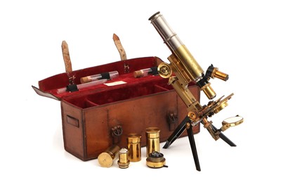 Lot 14 - Swifts Improved Clinical, Zoologist & Field Microscope