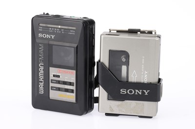 Lot 853 - A Sony Walkman WM-2 Portable Cassette Tape Player