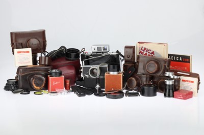 Lot 29 - A Selection of Leica Leather Ever Ready Cases