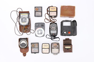 Lot 653 - A Mixed Selection of Light Meters