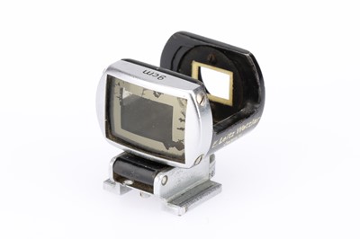 Lot 31 - A Leitz Wetzlar Leica SOOUT 9cm Cradle Viewfinder