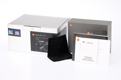Lot 25 - An Empty Leica M7 Camera Box