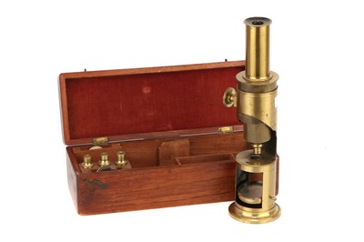 Lot 17 - Martin-Type Drum Microscope