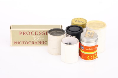 Lot 701 - Several Unusual Film Strip Style Contact Printed Positive Prints