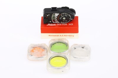 Lot 36 - A Leica Meter MR Light Meter