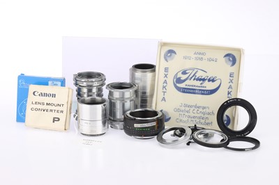 Lot 636 - A Selection of Lens Adapters and  Accessories