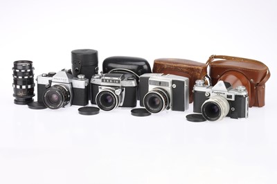 Lot 149 - A Selection of German 35mm SLR Cameras