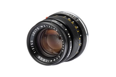 Lot 54 - A Leitz Summicron f/2 50mm Lens