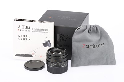 Lot 489 - A DJ-Optical 7Artisans f/2 35mm Lens for Leica M