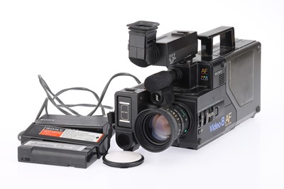 Lot 437 - A Sony Video 8 CCD-V7AF-E Tape Camcorder