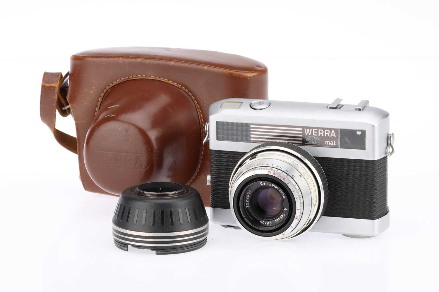 Lot 85 - A Zeiss Jena Werra Mat 35mm Viewfinder Camera