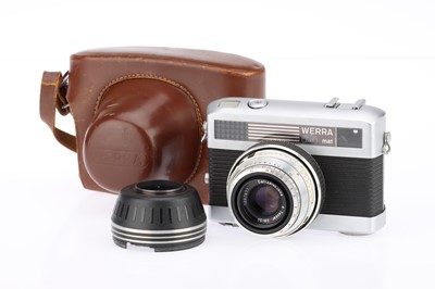 Lot 85 - A Zeiss Jena Werra Mat 35mm Viewfinder Camera