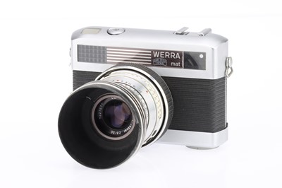 Lot 85 - A Zeiss Jena Werra Mat 35mm Viewfinder Camera
