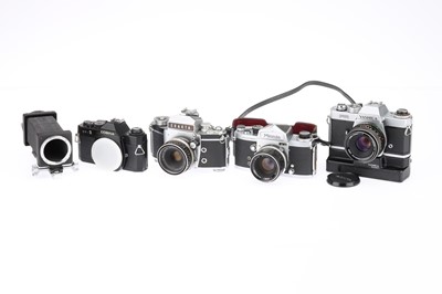 Lot 86 - A Selection of 35mm SLR Cameras