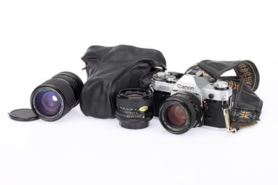 Lot 173 - A Canon AE-1 35mm SLR Camera