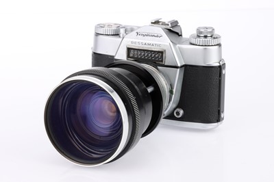 Lot 80 - A Voigtlander Bessamatic 35mm SLR Camera with Zoomar Lens