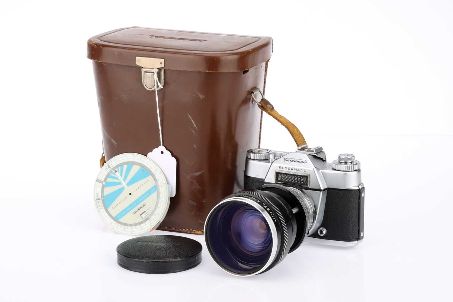 Lot 80 - A Voigtlander Bessamatic 35mm SLR Camera with Zoomar Lens