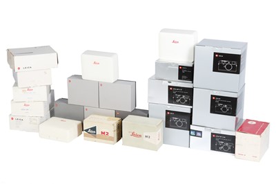 Lot 42 - A Selection of Empty Leica M Camera Boxes