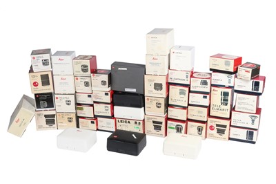 Lot 44 - A Selection of Empty Leica R Camera & Lens Boxes