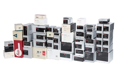 Lot 46 - A Selection of Empty Leica Boxes