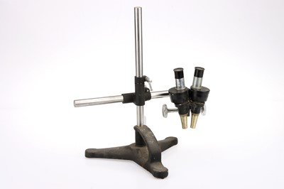 Lot 576 - A Beck London Stereo Boom Microscope