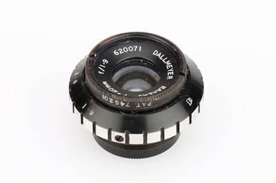 Lot 200 - A Dallmeyer Rareac f/1.9 20mm Camera Lens